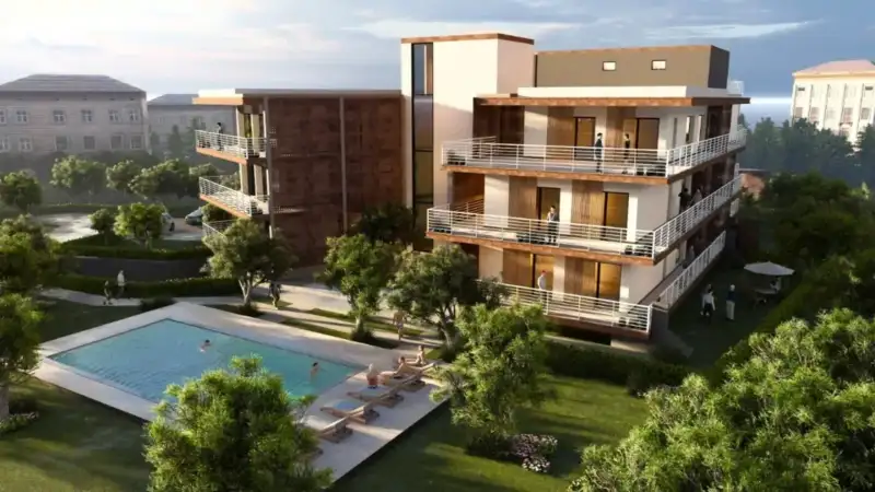Trilocale al piano terra in residence di nuova costruzione a Maderno, Toscolano Maderno