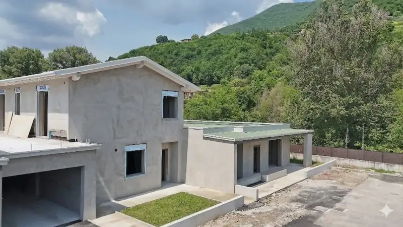 Elegant solution in a new residential context, in Villanuova sul Clisi, Villanuova Sul Clisi