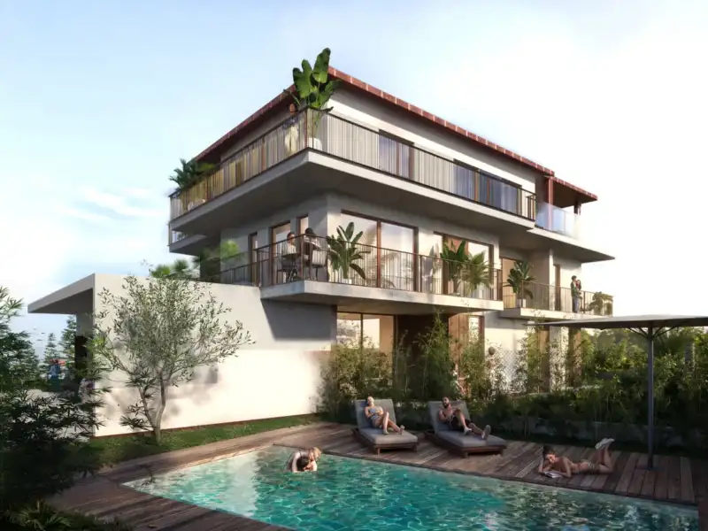 Penthaus mit 100m² Terrasse in neuer Wohnanlage mit Pool, in Salò, Salò