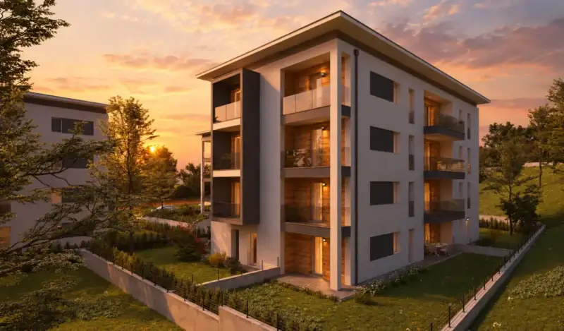 Newly Built Three-Room Apartment with High Energy Standards, Lonato del Garda